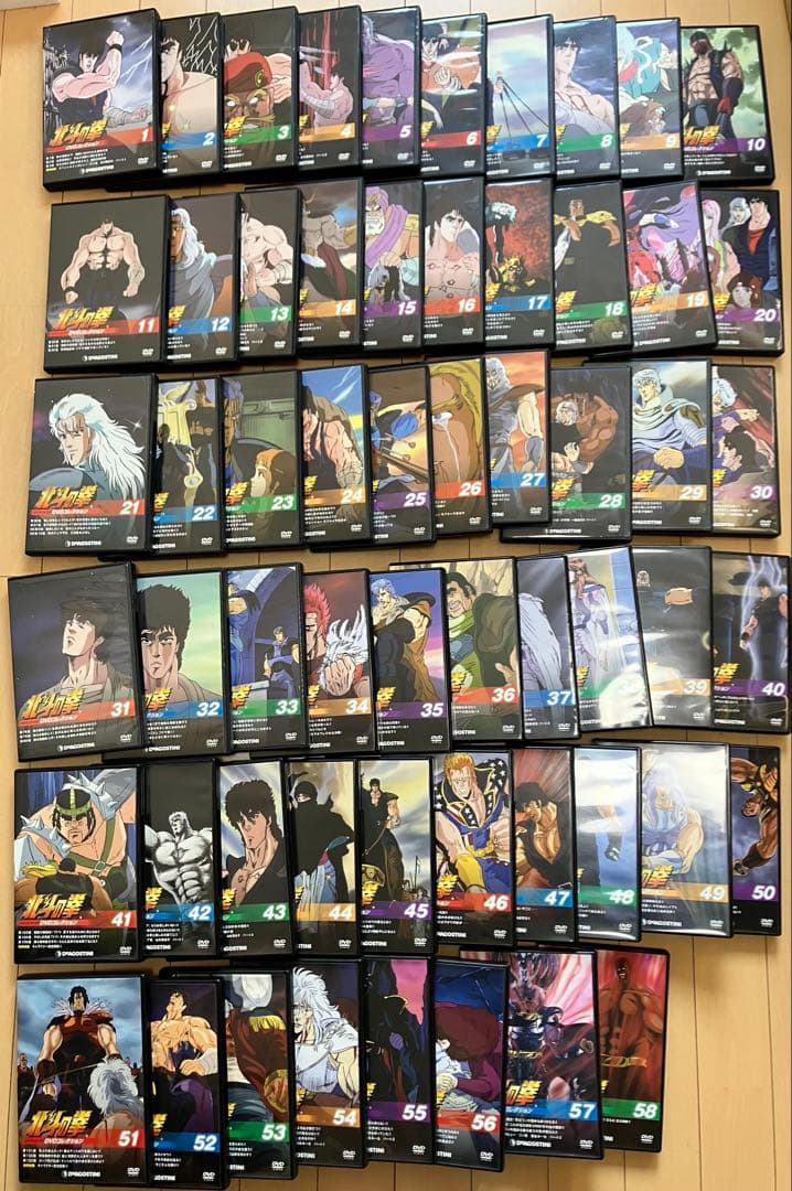 北斗の拳　DVDコレクション　コンプリート　全58巻