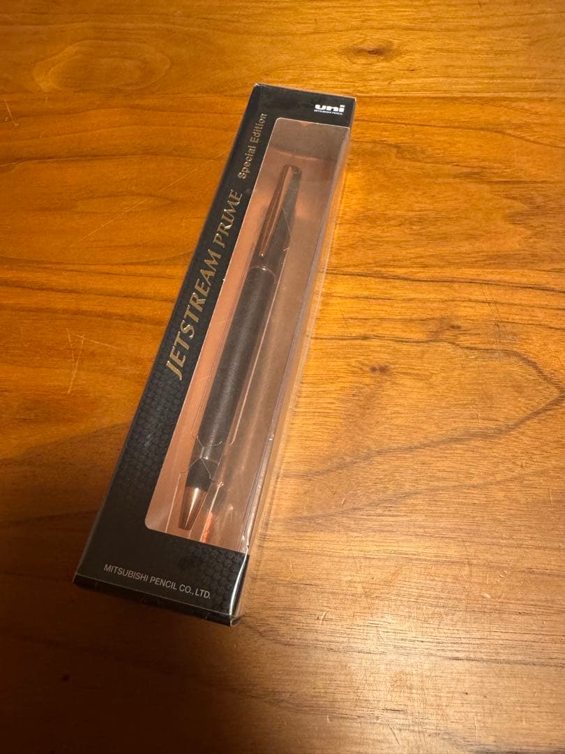 限定　ジェットストリームプライム　ノーブルブラウン　回転繰出し　ボールペン
