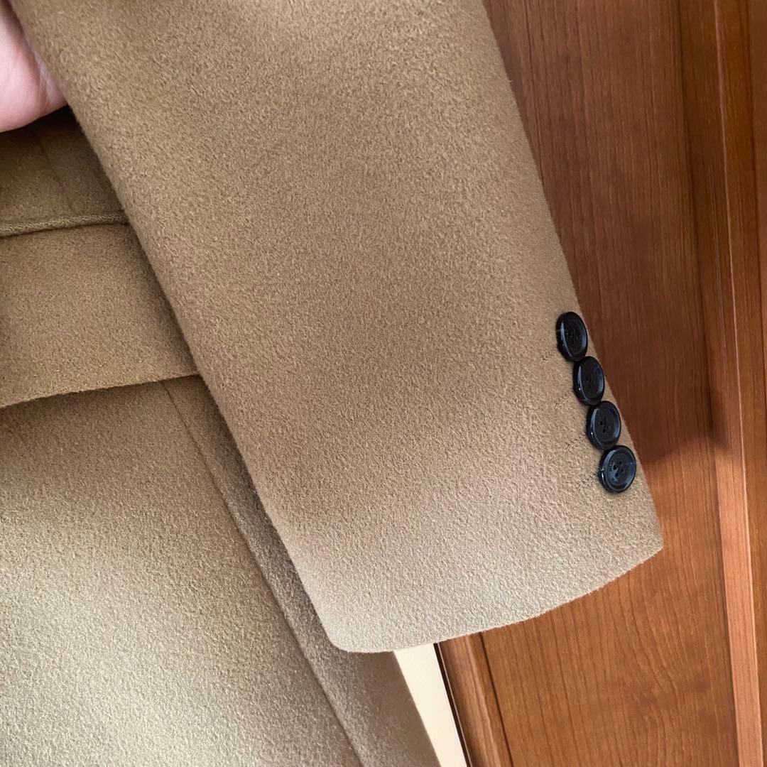 バーバリー　Burberry ウールチェスターコート　キャメル　ブラウン