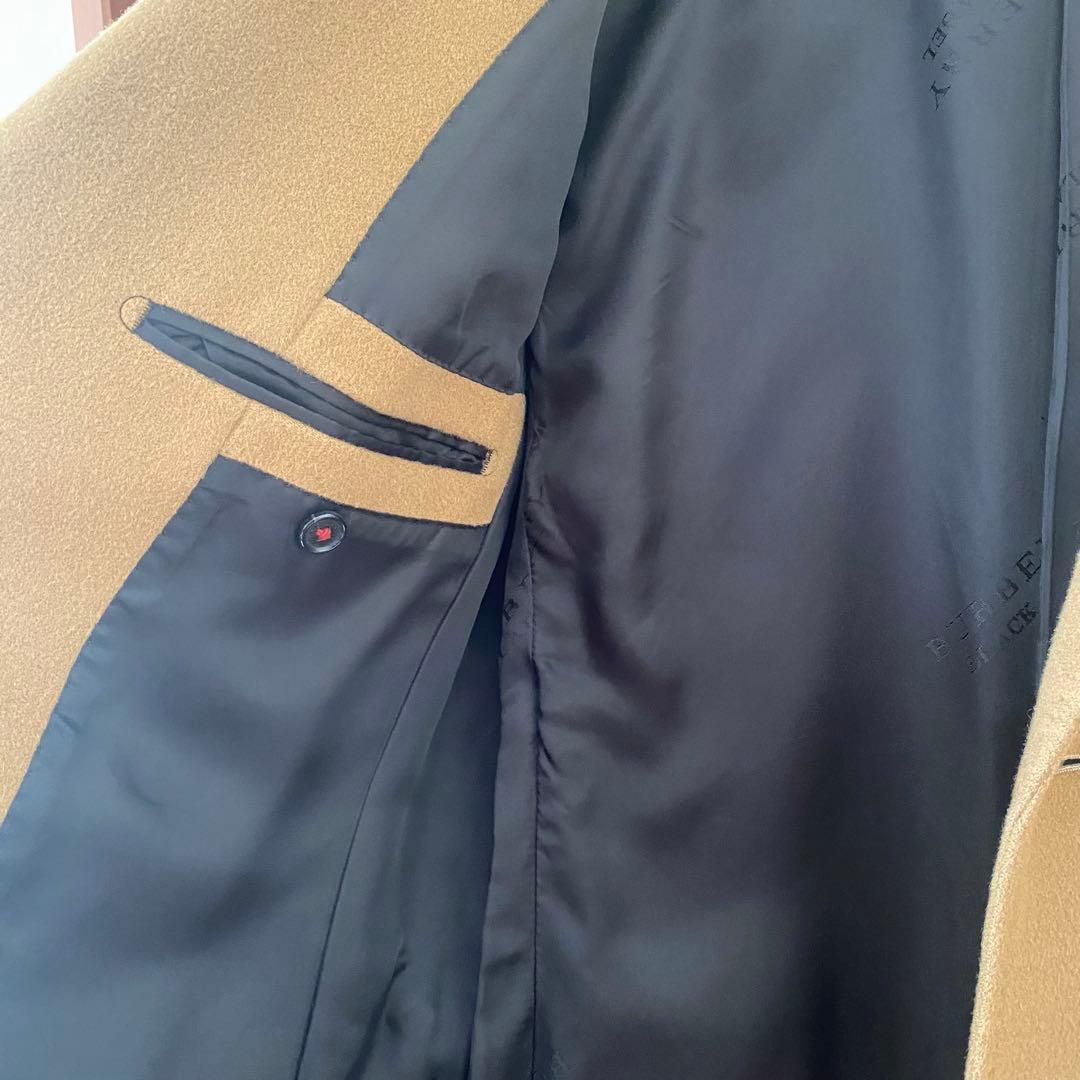 バーバリー　Burberry ウールチェスターコート　キャメル　ブラウン