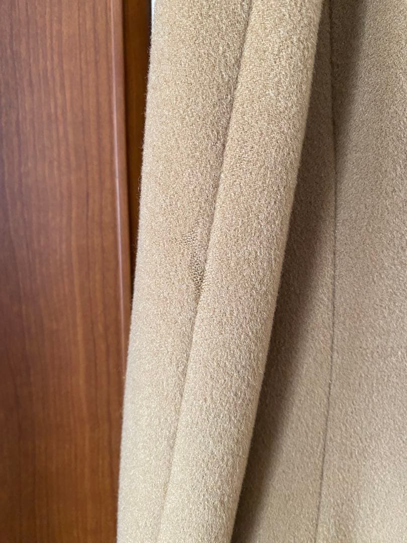 バーバリー　Burberry ウールチェスターコート　キャメル　ブラウン