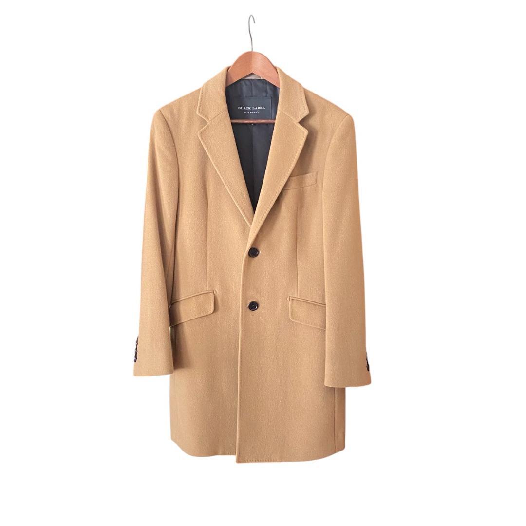 バーバリー　Burberry ウールチェスターコート　キャメル　ブラウン