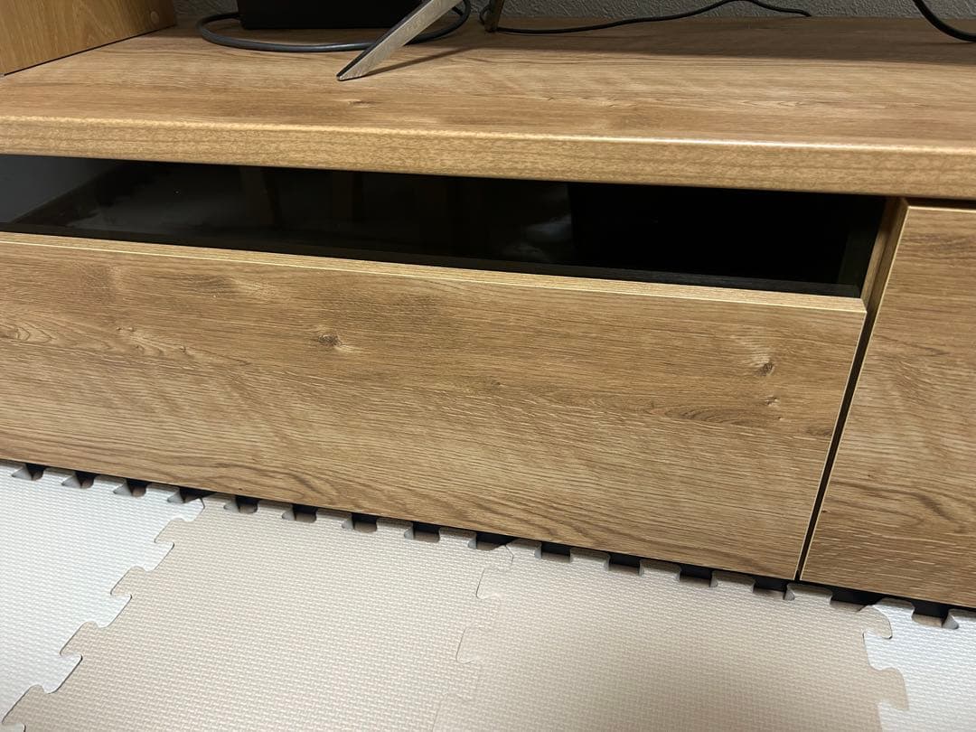 [幅180] ローテレビ台 日本製 50V型対応 完成品 木製 LOWYA