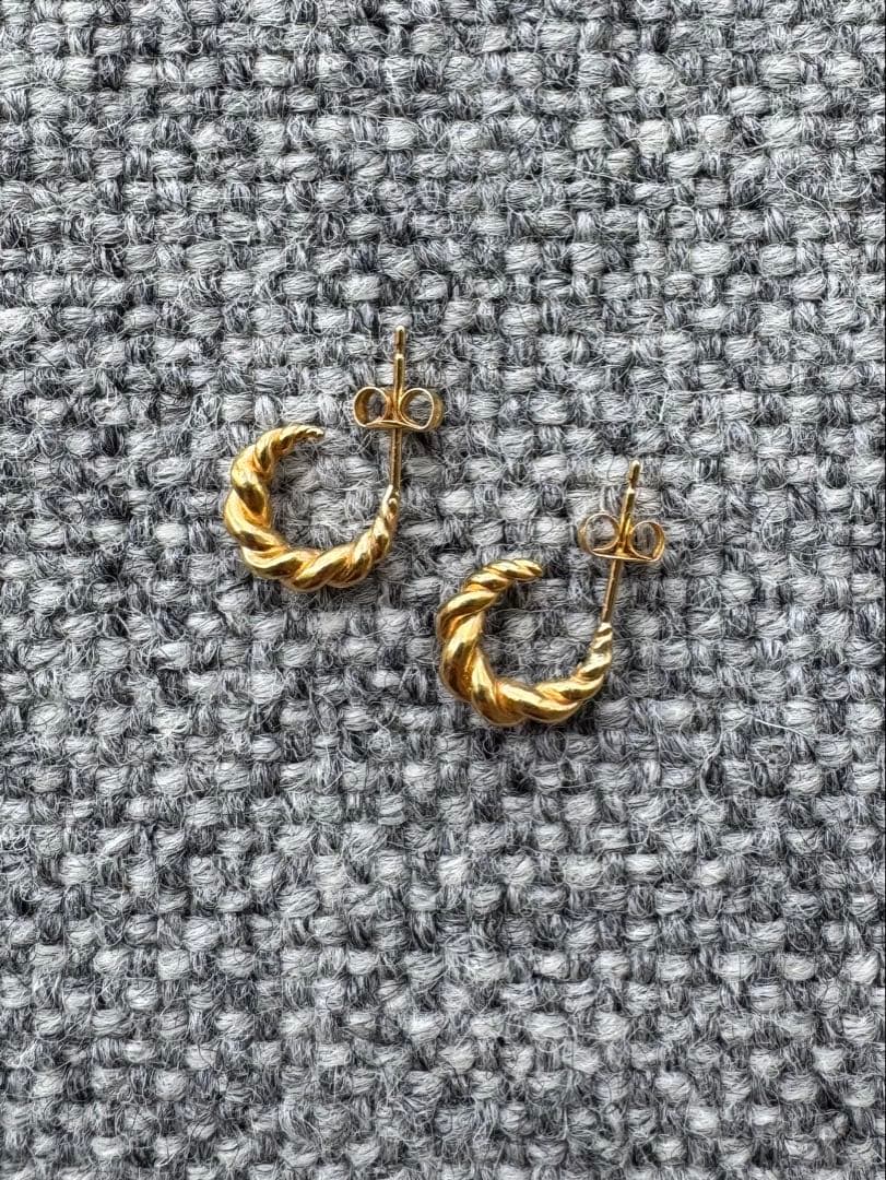 【めがね】source objects/ピアス/クロワッサン