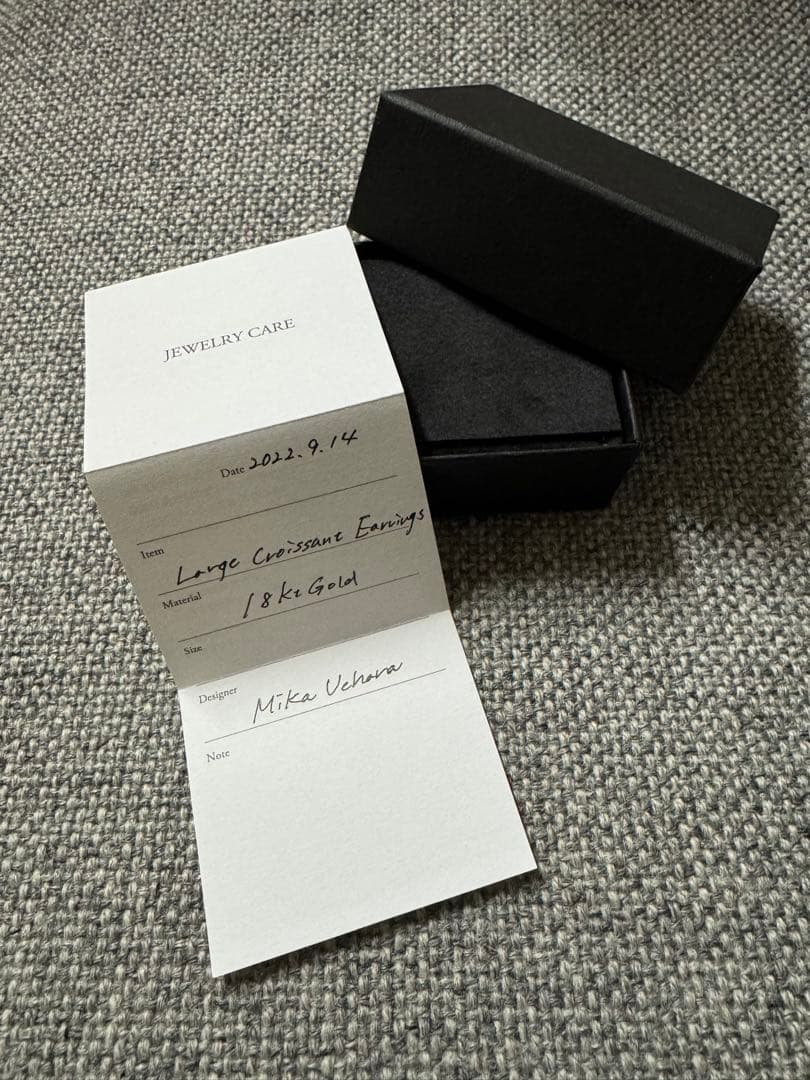 【めがね】source objects/ピアス/クロワッサン