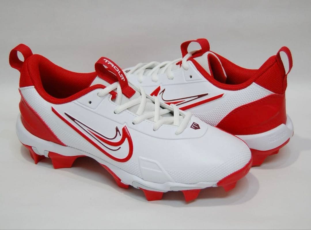 野球 Nike スパイクシューズ 白/赤