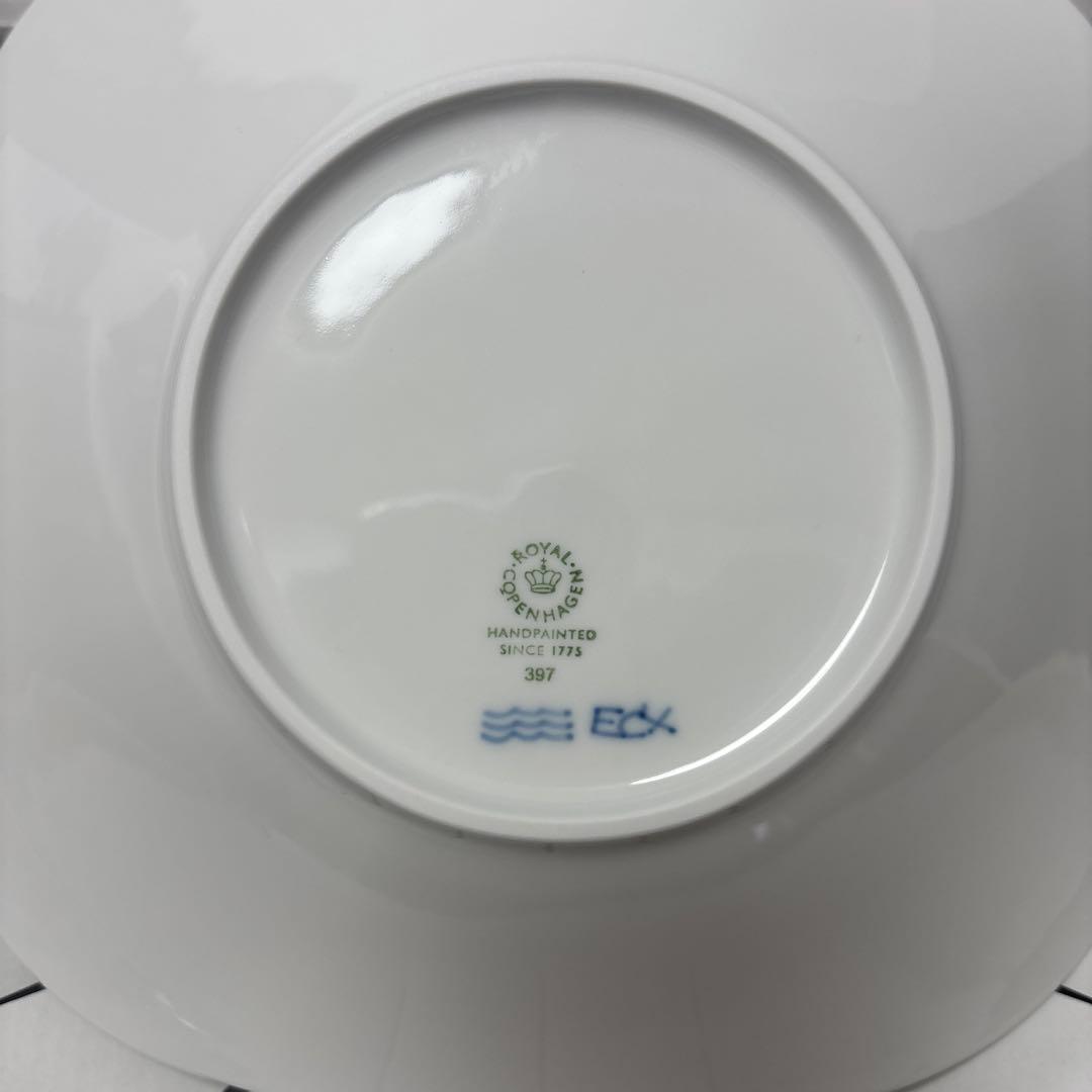 ロイヤルコペンハーゲン 八角形ボウル　新品未使用箱入り