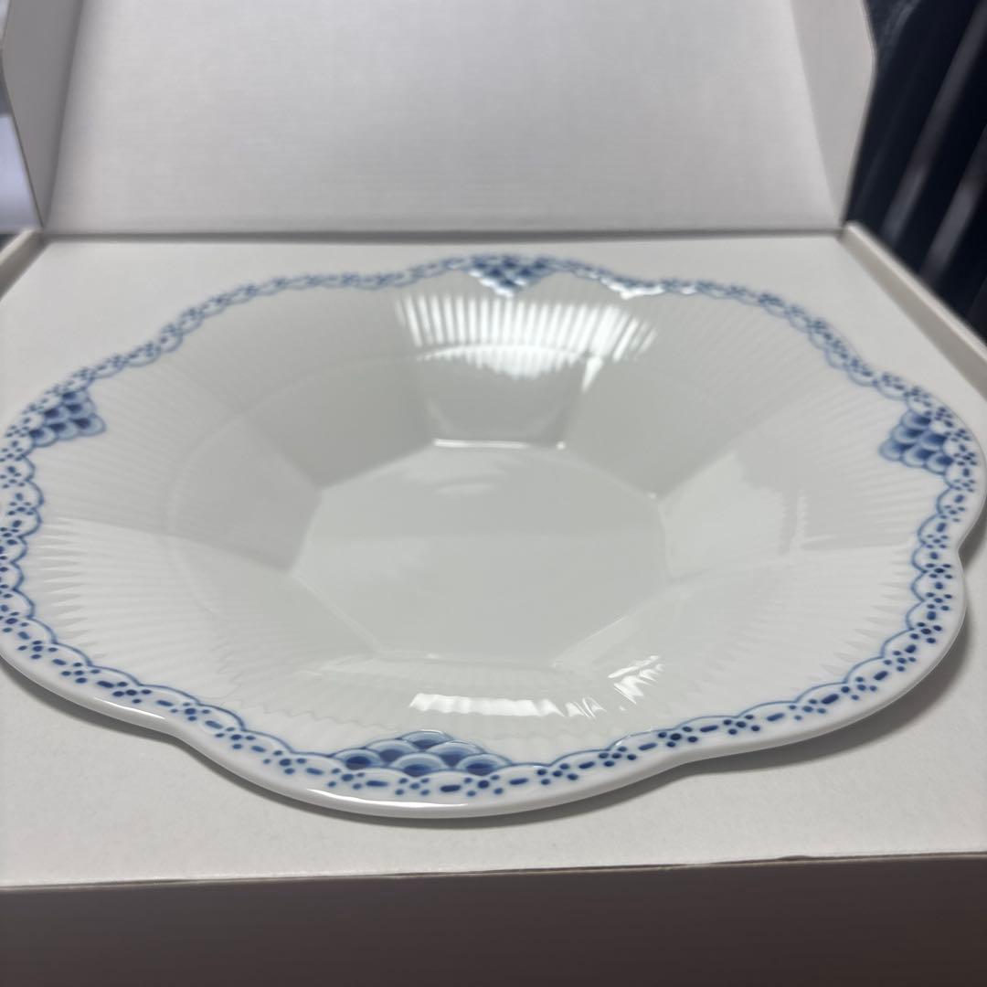 ロイヤルコペンハーゲン 八角形ボウル　新品未使用箱入り