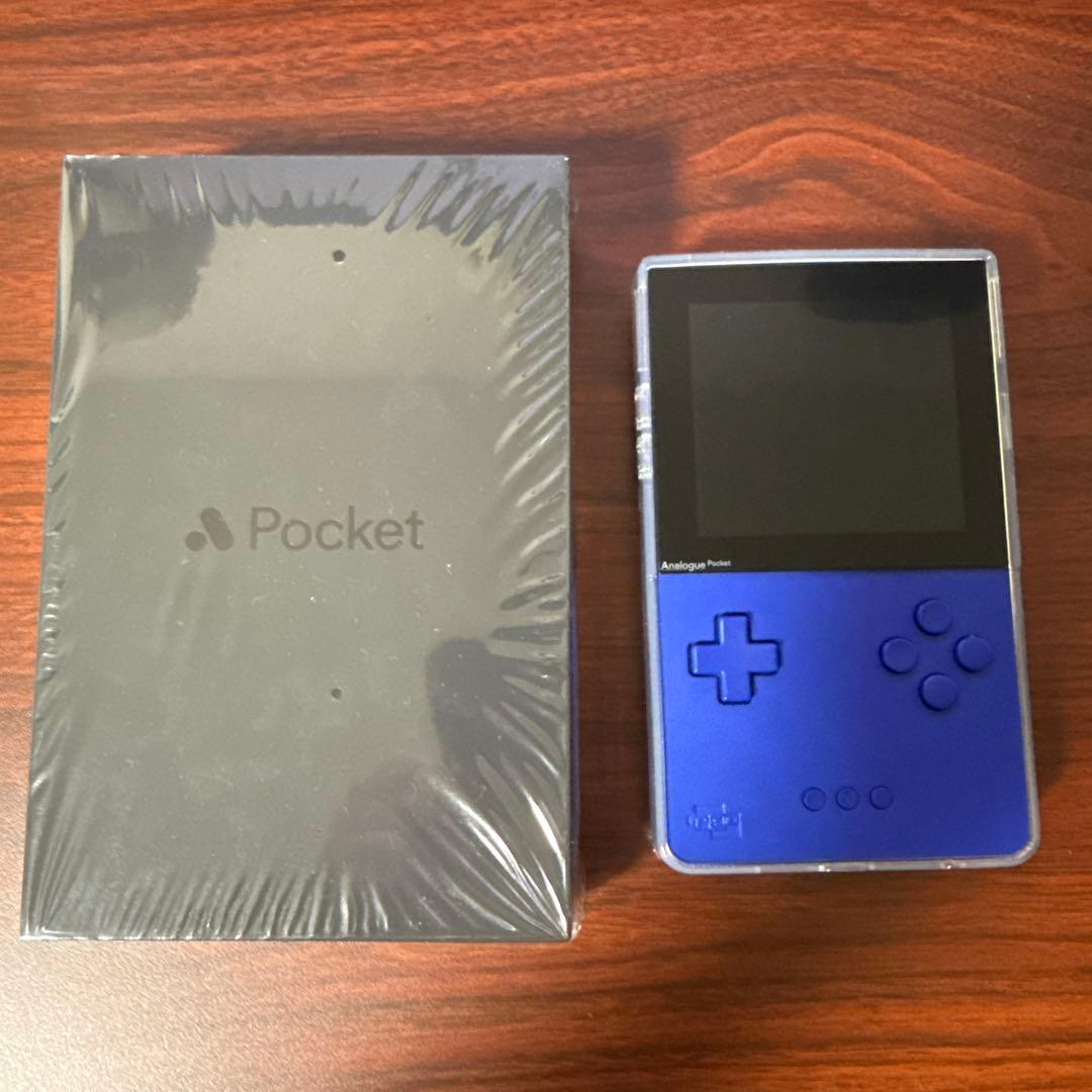 Analogue Pocket 限定カラー Blue ほぼ新品 アクセサリ付き