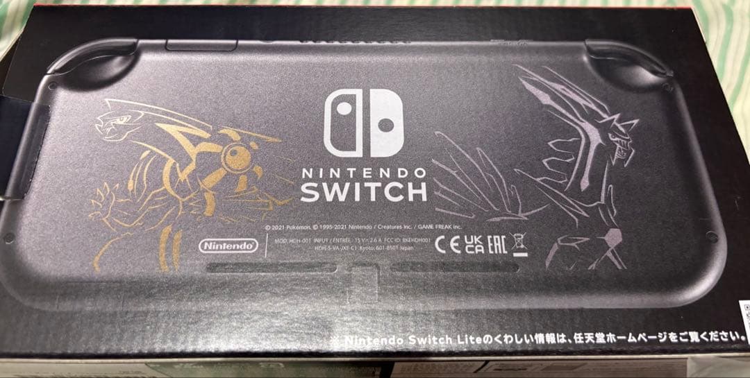 中古 箱付き Nintendo Switch Lite ディアルガ パルキア
