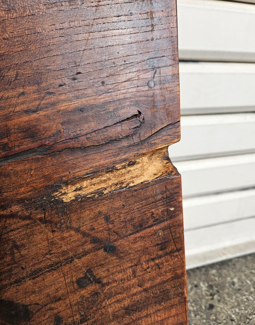 ジャパンヴィンテージ 一枚板 こたつ板天 厚さ約4cm 炬燵板 無垢材 木製