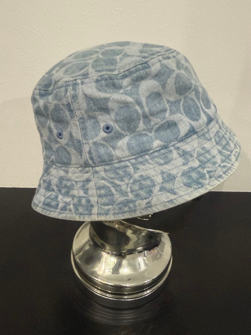 希少　COACH デニム バケットハット