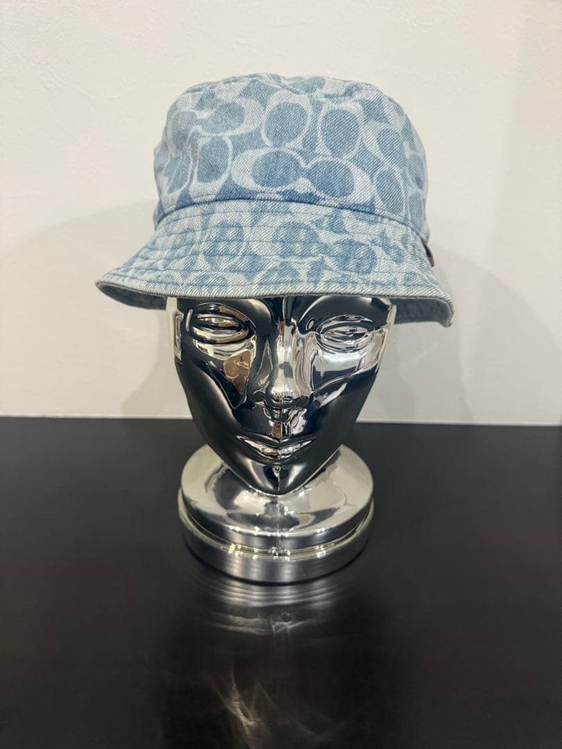 希少　COACH デニム バケットハット