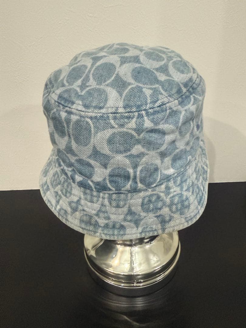 希少　COACH デニム バケットハット