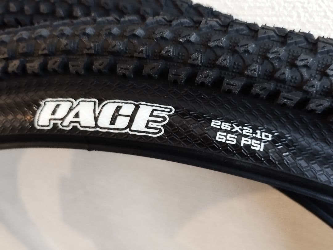 【新品未使用】2本セット MAXXIS PACE 26×2.10MTBタイヤ