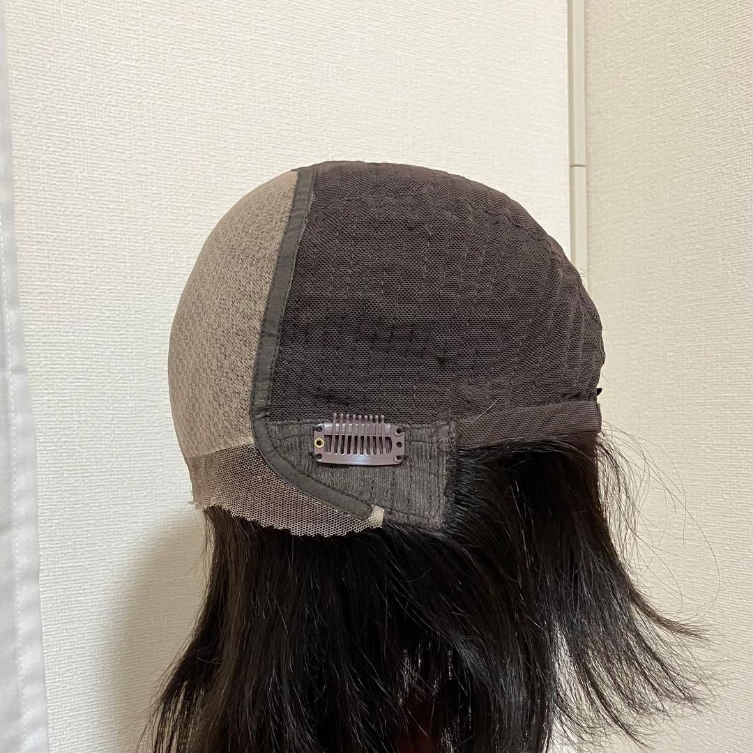 レミー人毛100% フルウィッグ