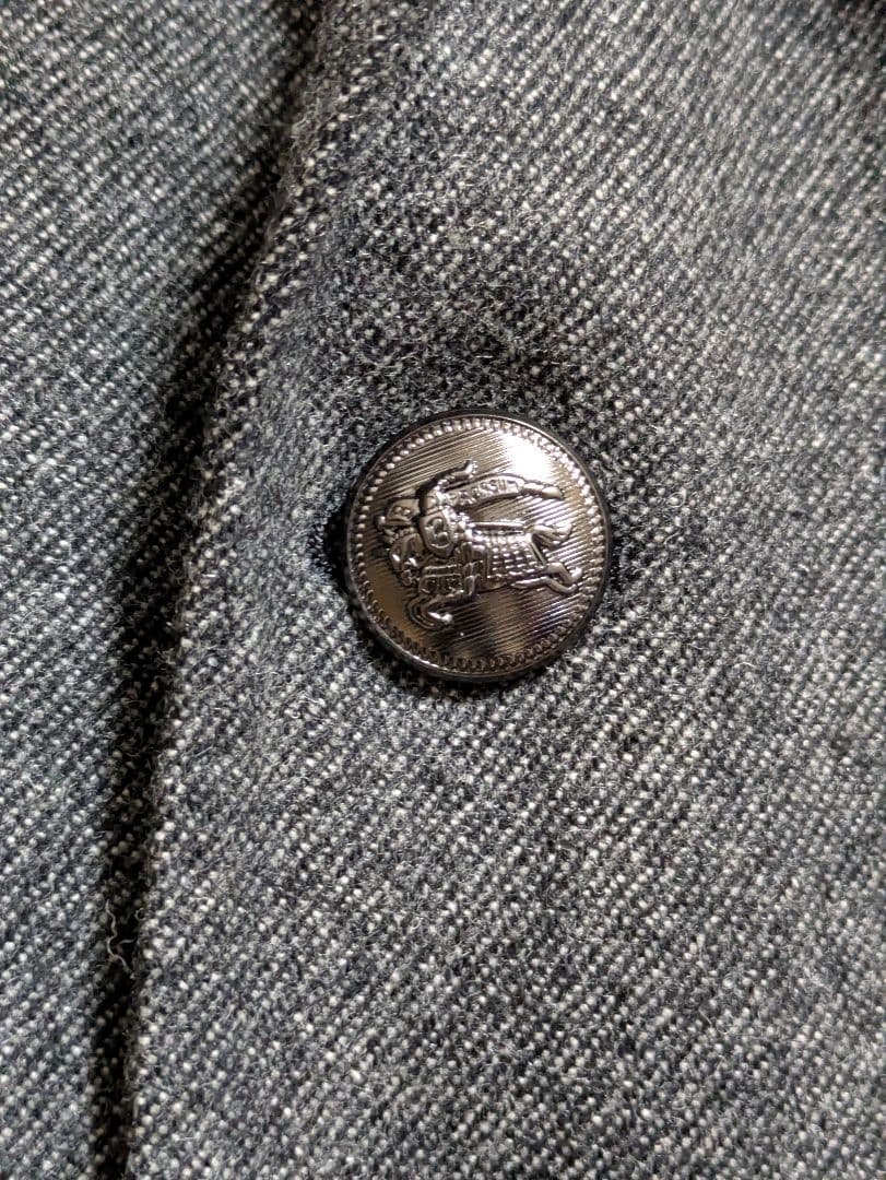 極上傑作！未使用に近い！メタルボタン！羊毛　ジャケット　サイズM