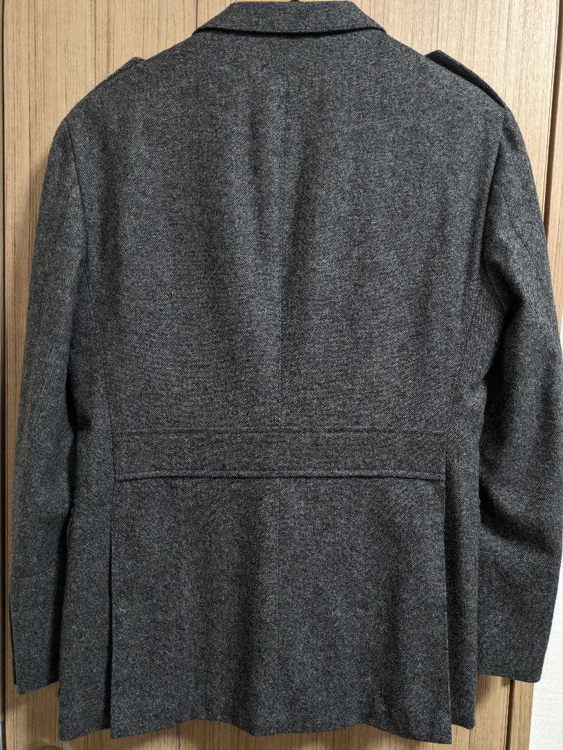 極上傑作！未使用に近い！メタルボタン！羊毛　ジャケット　サイズM