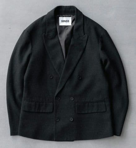 SINSS ツイードダブルテーラードジャケット