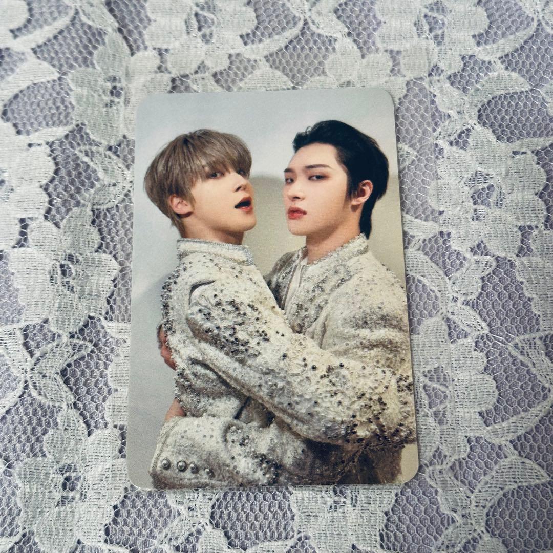 ATEEZ ユノ、ミンギ hug ユニット makestar ラキドロ トレカ