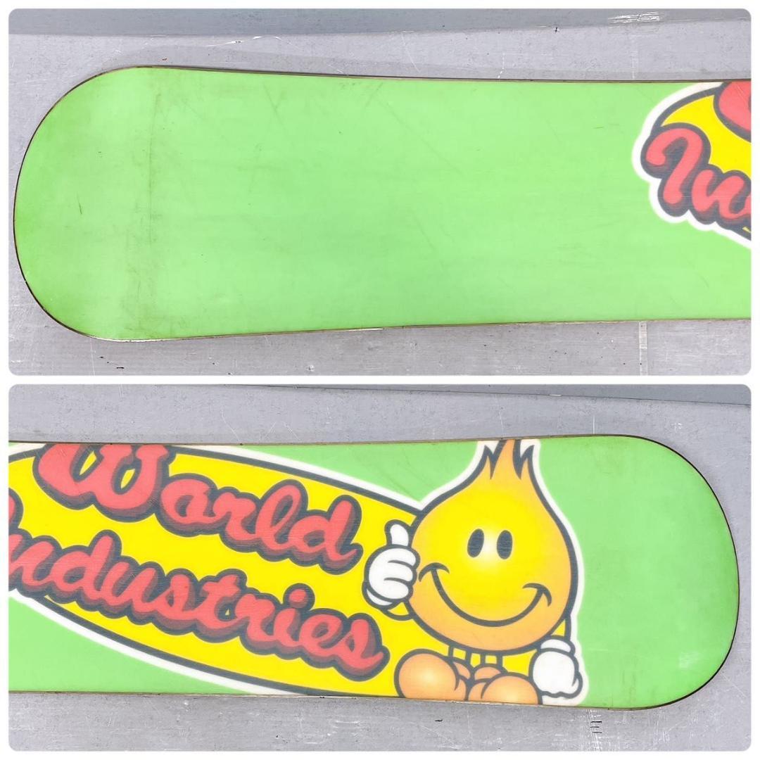【3点セット】ジュニアスノーボード WORLD INDUSTRIES 126cm