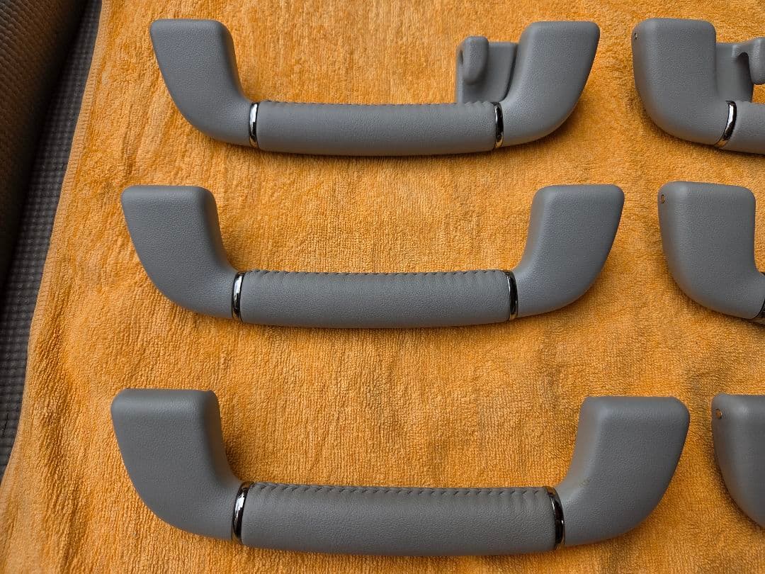 アルファード/ヴェルファイア アシストグリップ レクサス流用　レザー トヨタ純正