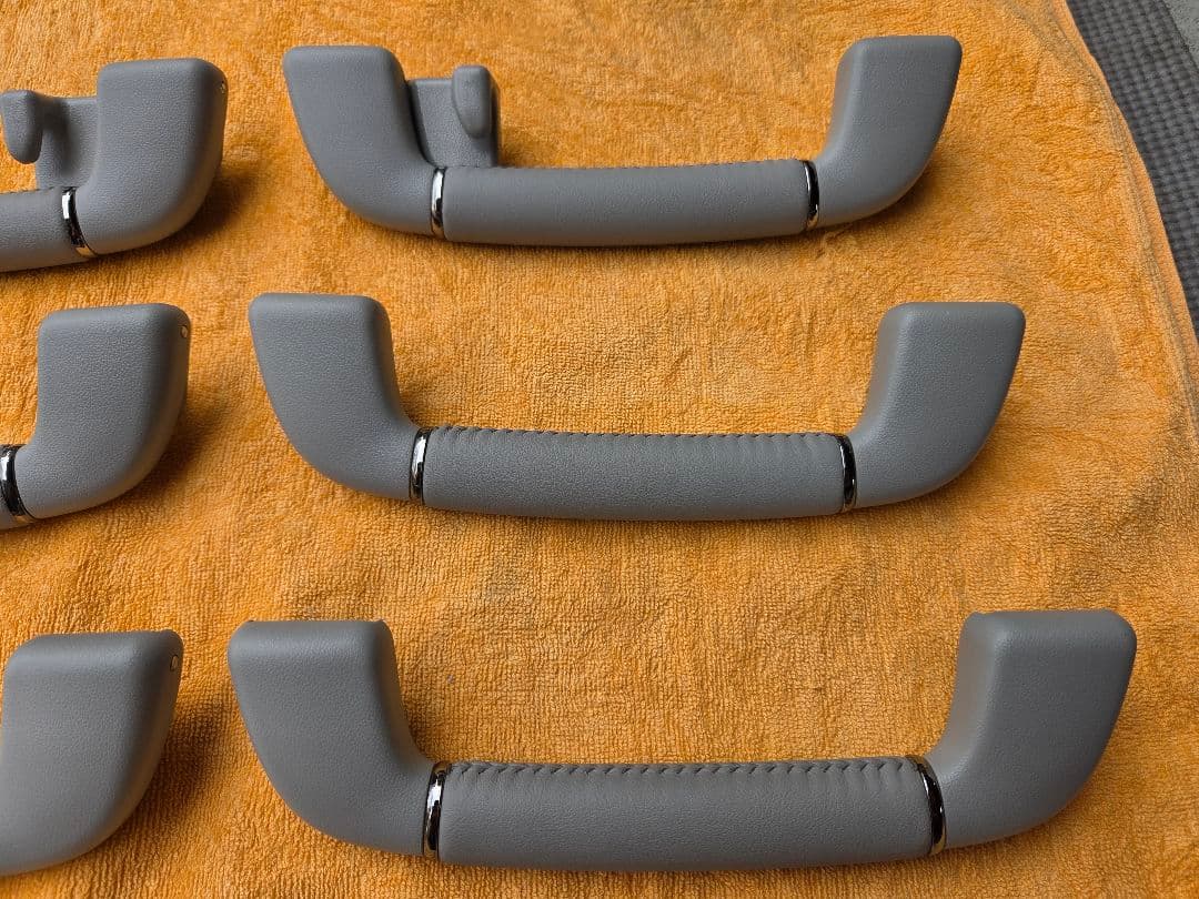 アルファード/ヴェルファイア アシストグリップ レクサス流用　レザー トヨタ純正