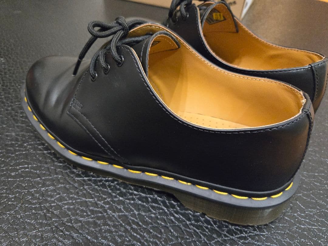 ブラックレザー ローファー 1461 3ホール