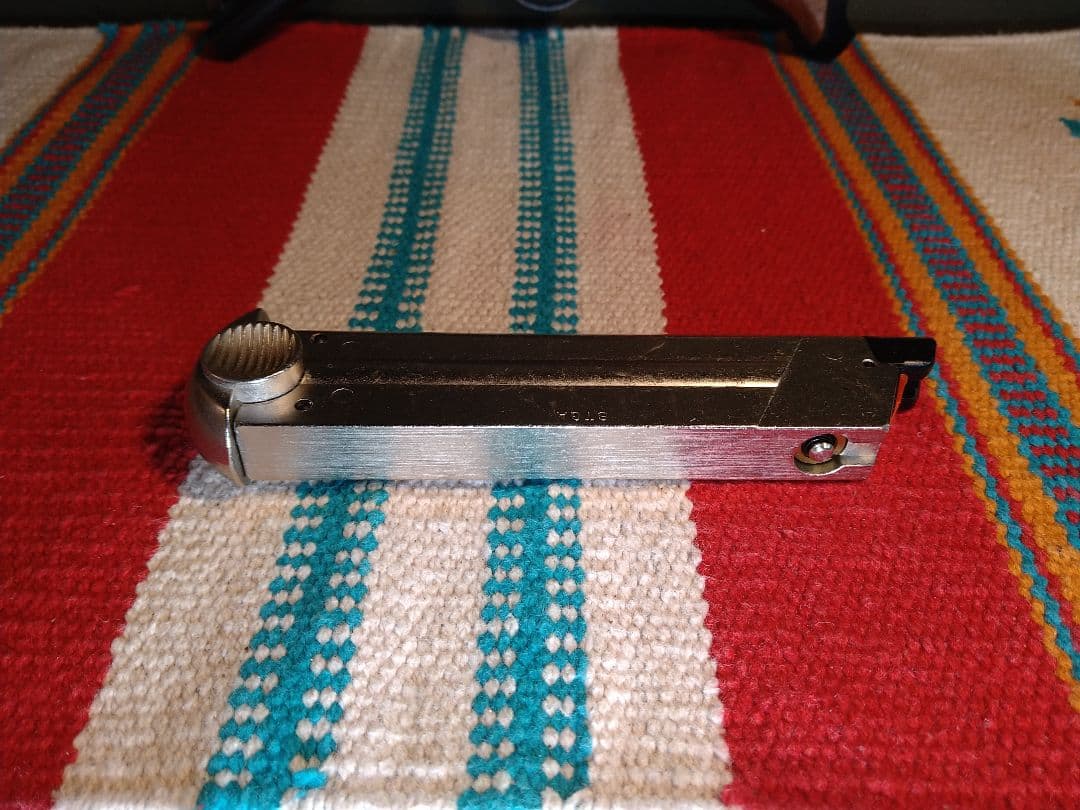 美品ジャンク！マルシン　南部十四年式ガスブロ　８mmBB弾仕様　ガス抜け・漏れ有