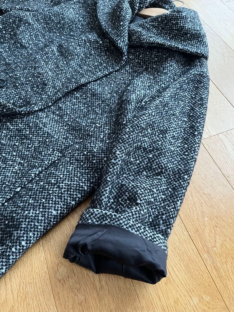 美品✨23区 ツイード ロングコート ショールカラー ＊最終価格＊