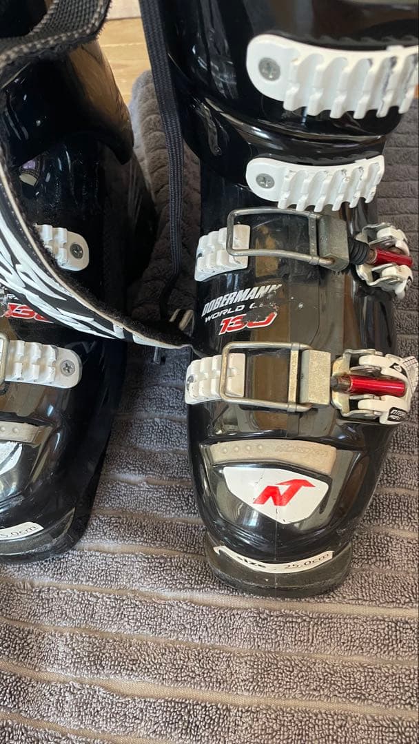 ノルディカ大人ジュニアスキーブーツスキー靴2525.5cm女性子供男性