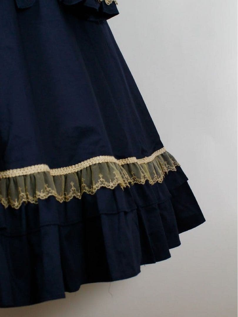 ヴィクトリアンメイデン クラシカルドールロングドレス 黒