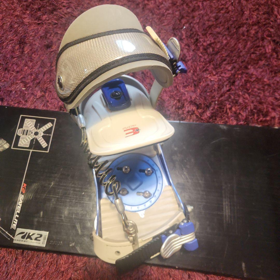 スノーボード　K2 SATELLITE＋バインディング＋ボードケース