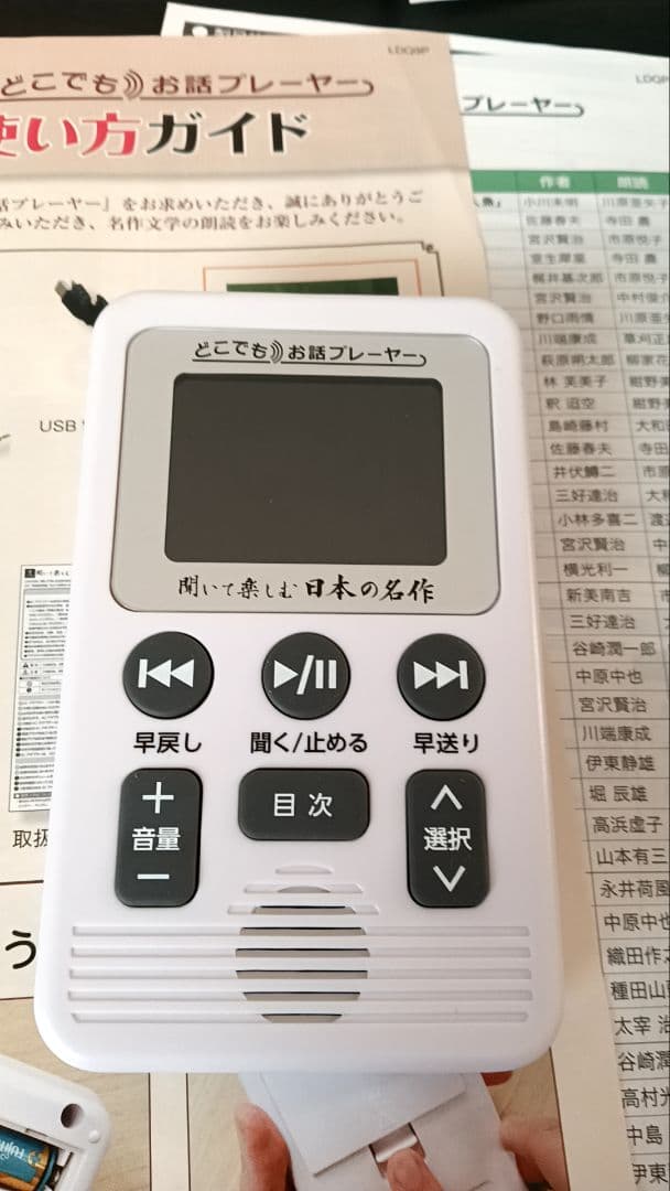 ユーキャン　聞いて楽しむ日本の名作　動作良好