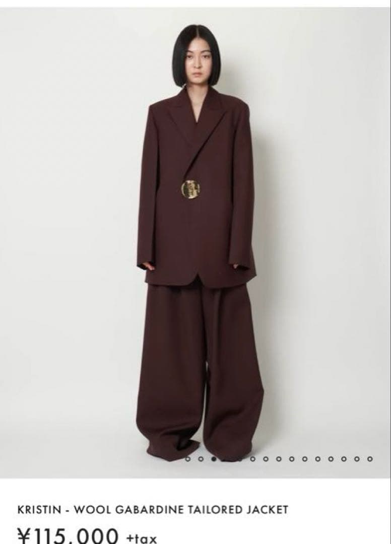 HARUNOBUMURATA ジャケット　KRISTIN