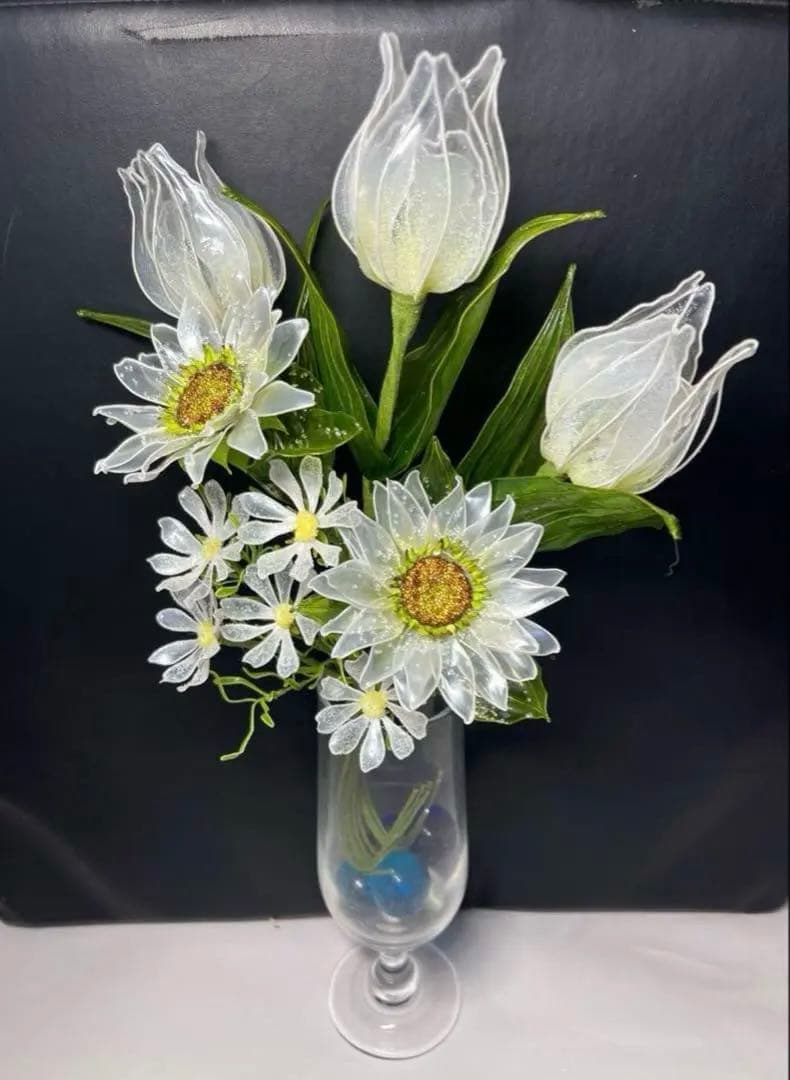 あじさい　　アメリカンフラワー　ディップフラワーNO165