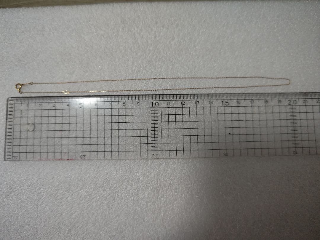 き*ち様 K10イエローゴールド チェーンネックレス