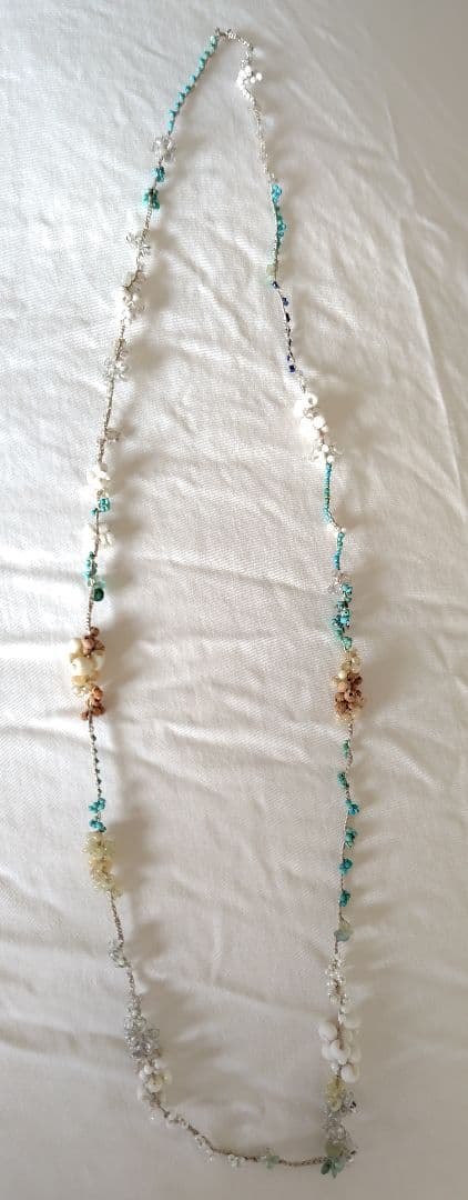 【美品】ヨーガンレール　ビーズのネックレス