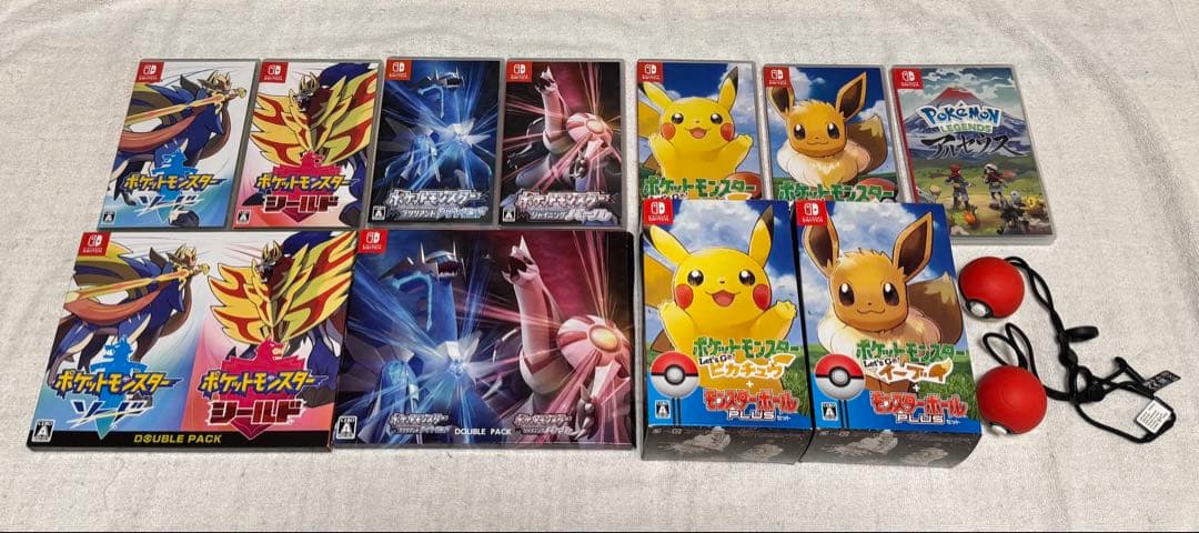 ポケモン　Switch ソフト　まとめ売り