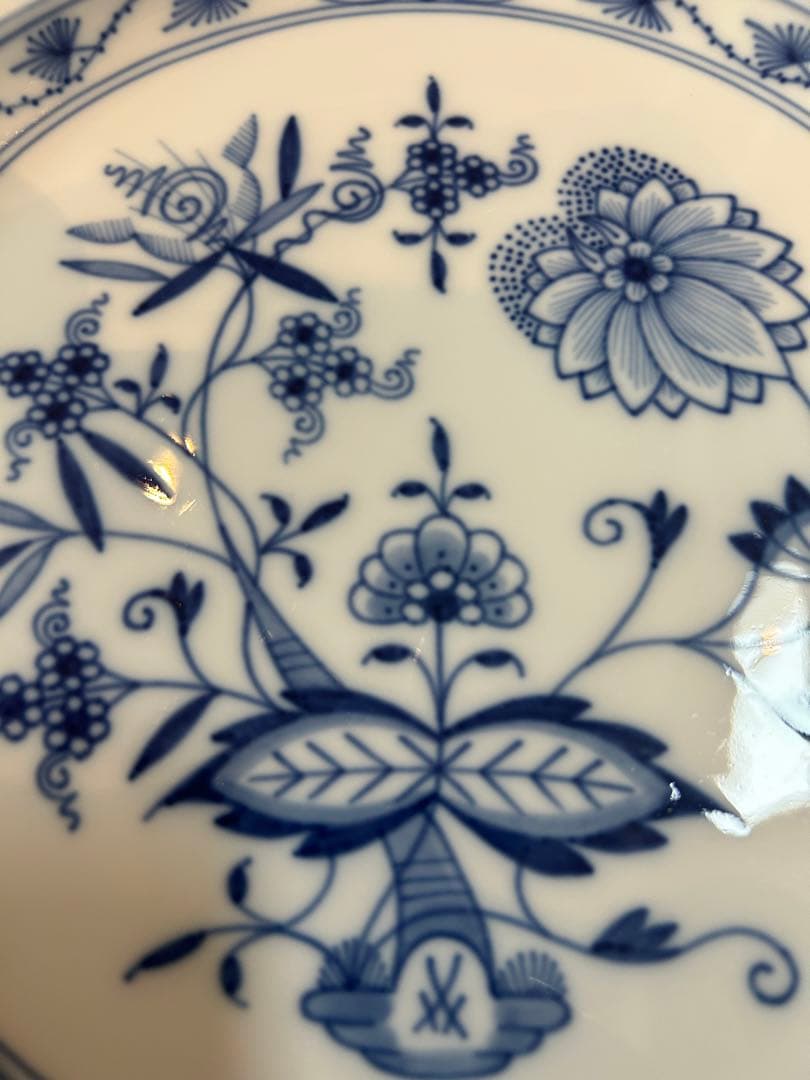 マイセン ブルーオニオン約30cm(持ち手のある方の長さ)