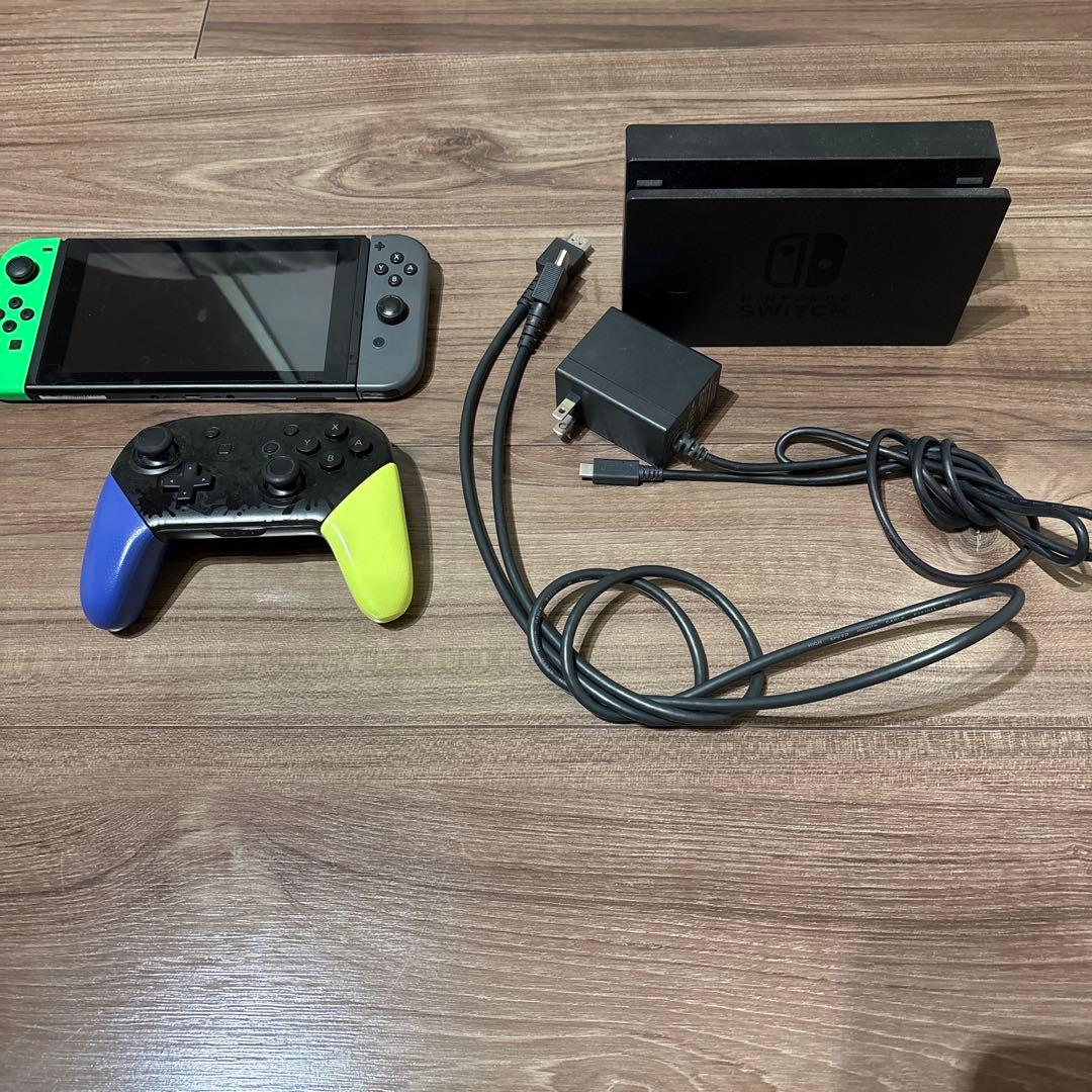 Nintendo Switch 本体 （プロコン、ドック、HDMI、アダプタ付）