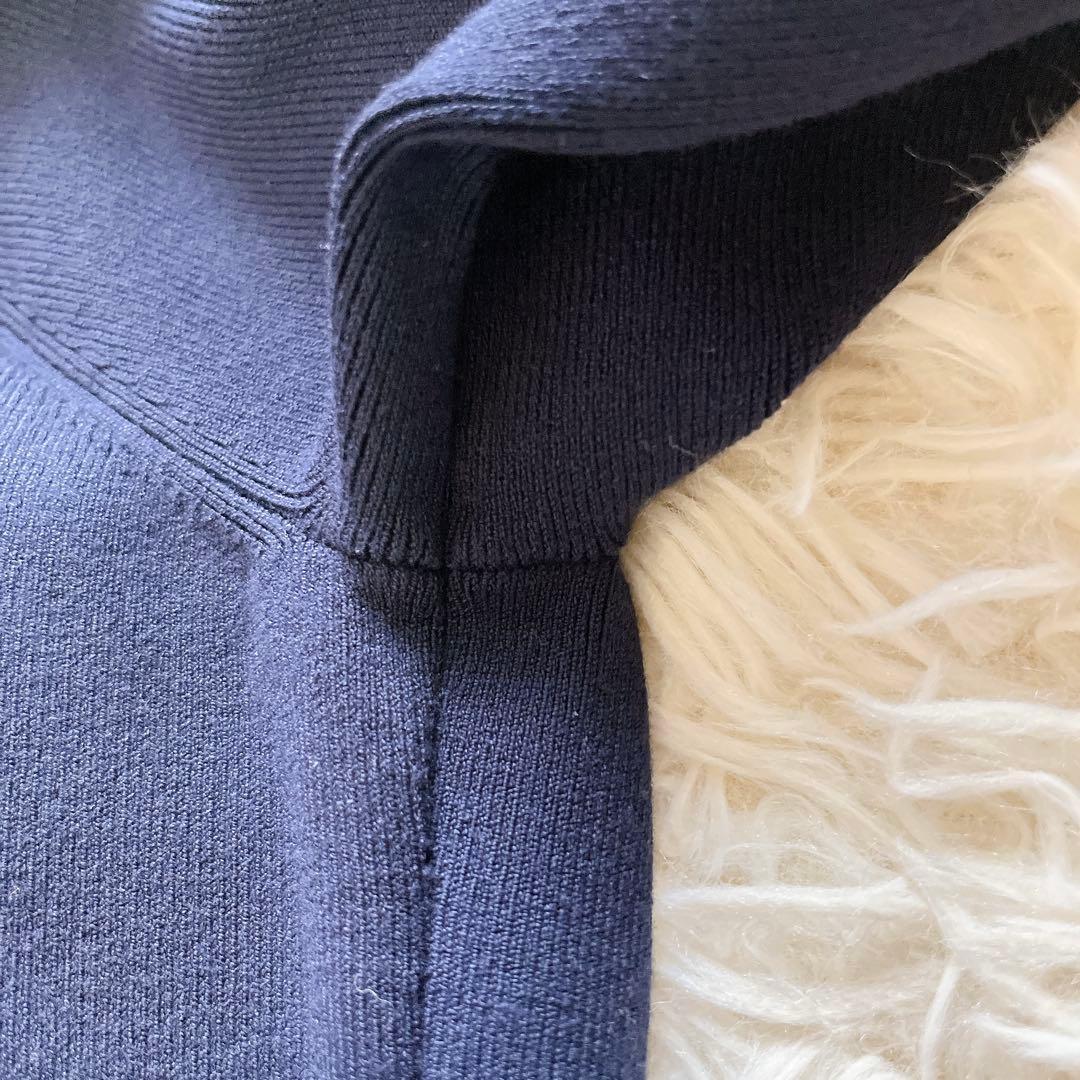 タグ付新品✨セルフォード スプリングニットドレス　2025SS ネイビー S