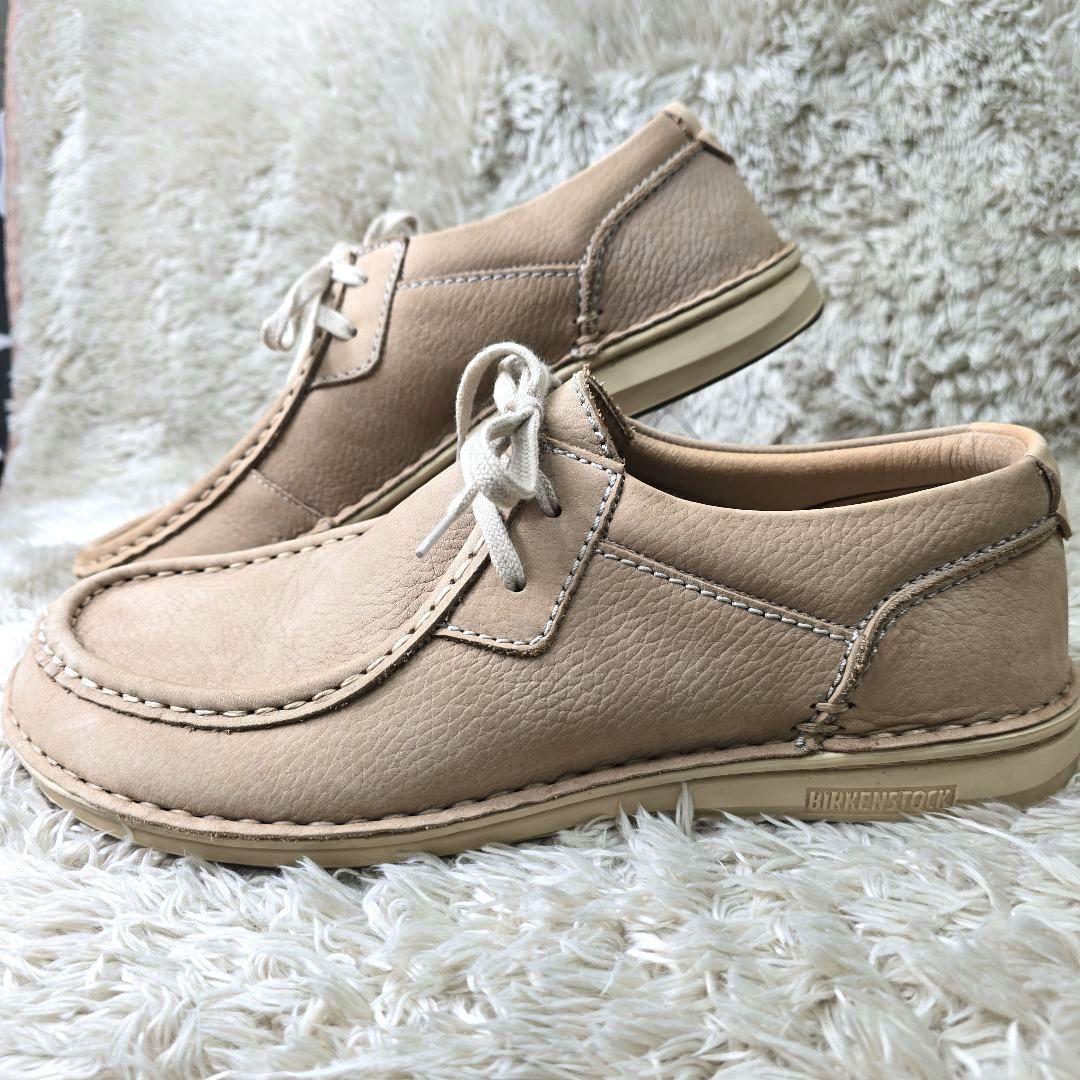 美品 BIRKENSTOCK Pasadena(パサデナ) ベージュ レザー