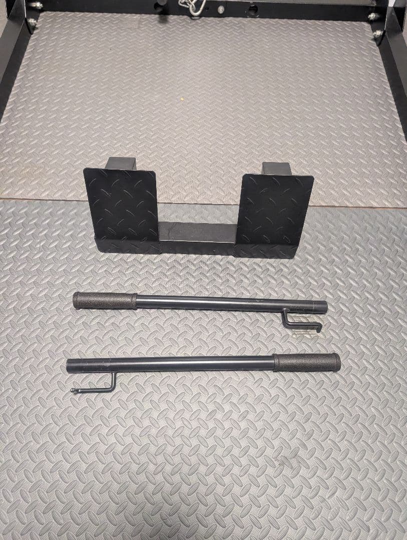 ニ*7様 IROTEC パワーラック フラットベンチ ウエイトセット