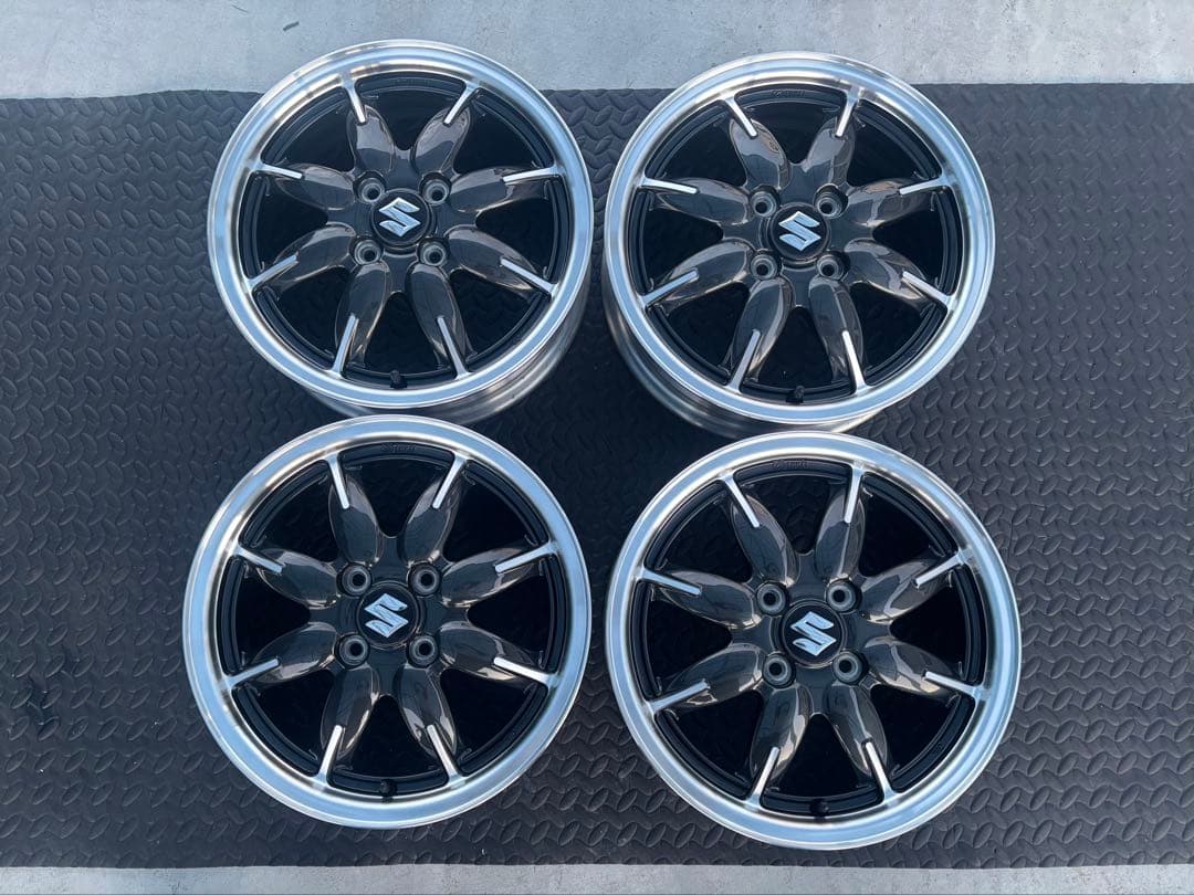 超美品 傷無し 新車外し？ エンケイ製 アルトターボRS 純正 15インチ 4本