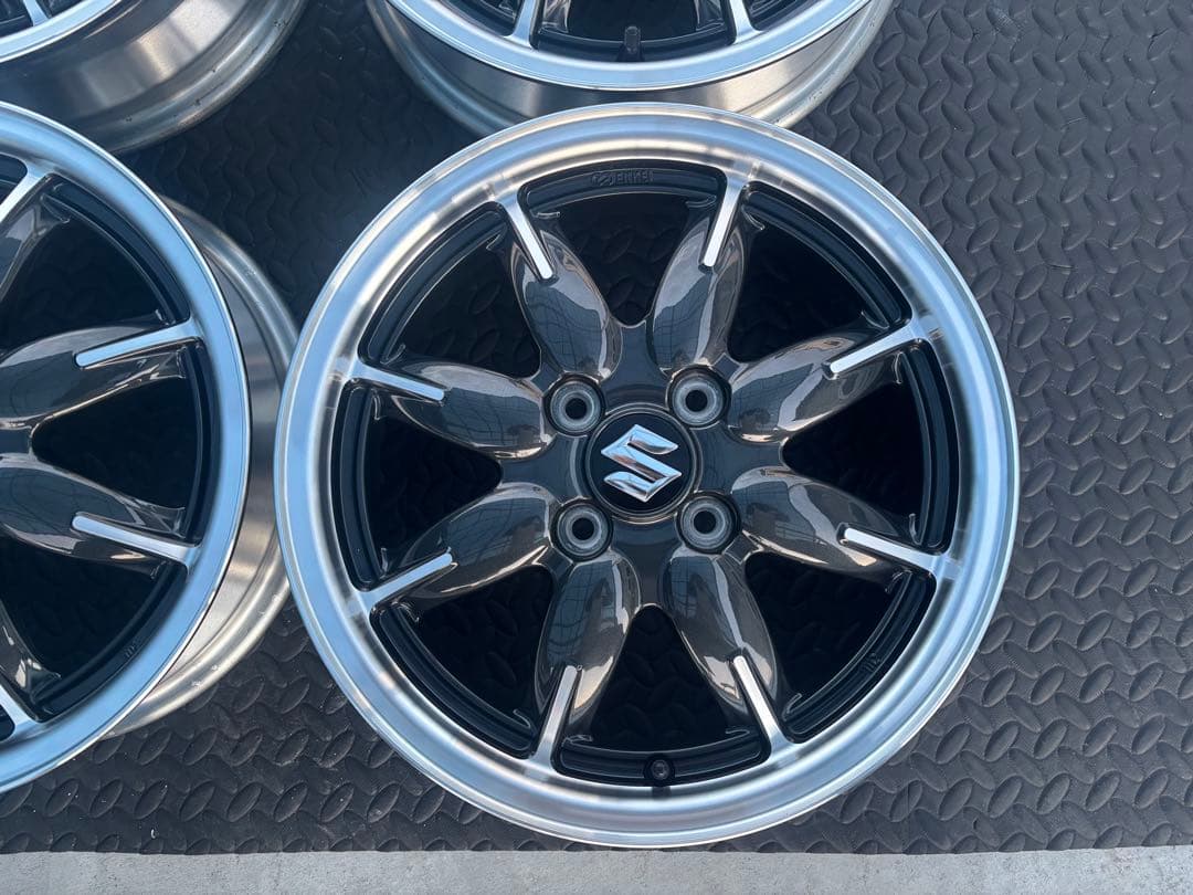 超美品 傷無し 新車外し？ エンケイ製 アルトターボRS 純正 15インチ 4本