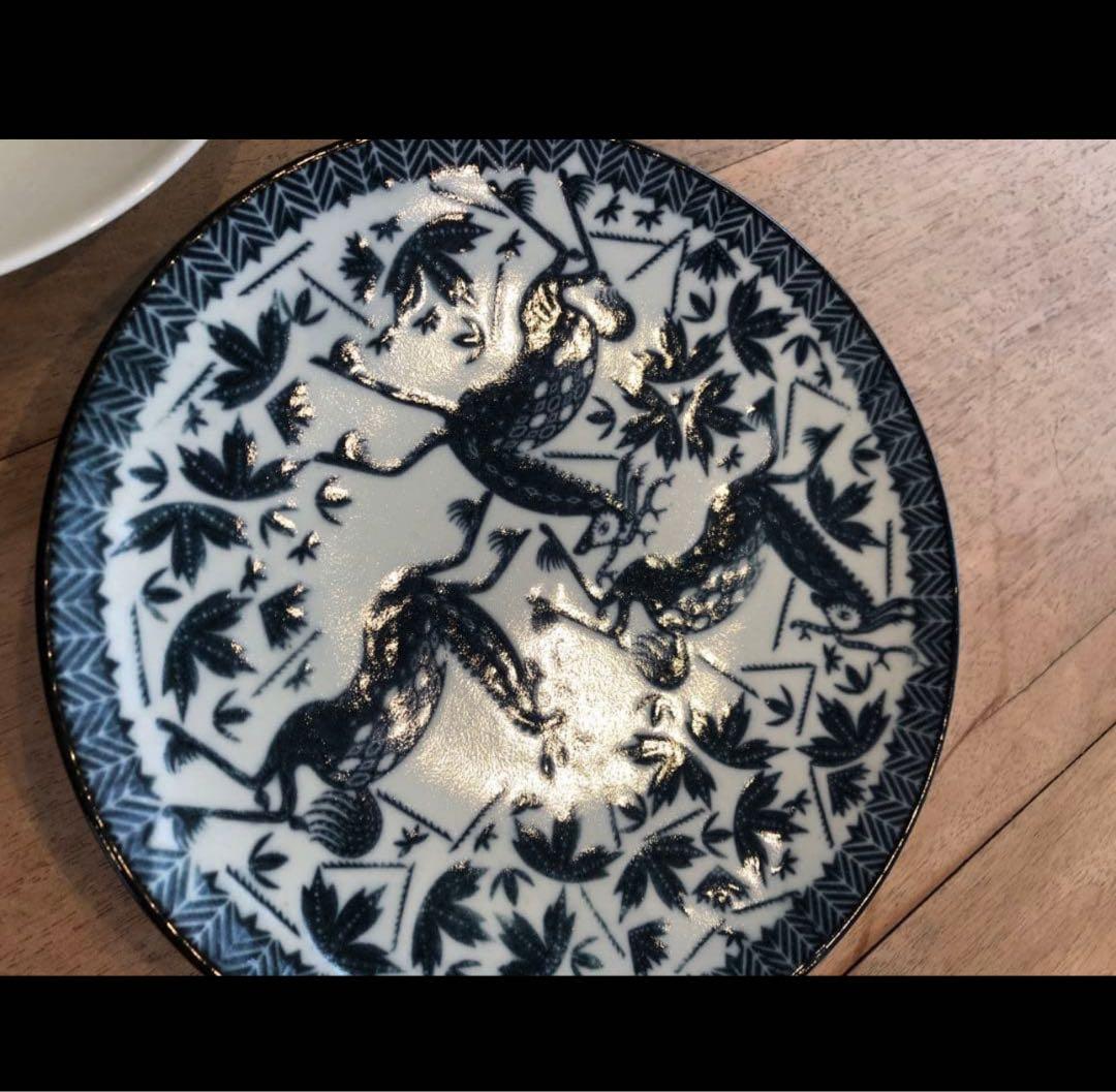 印判鳥獣五画 5枚組　手ぬぐい付き　scope