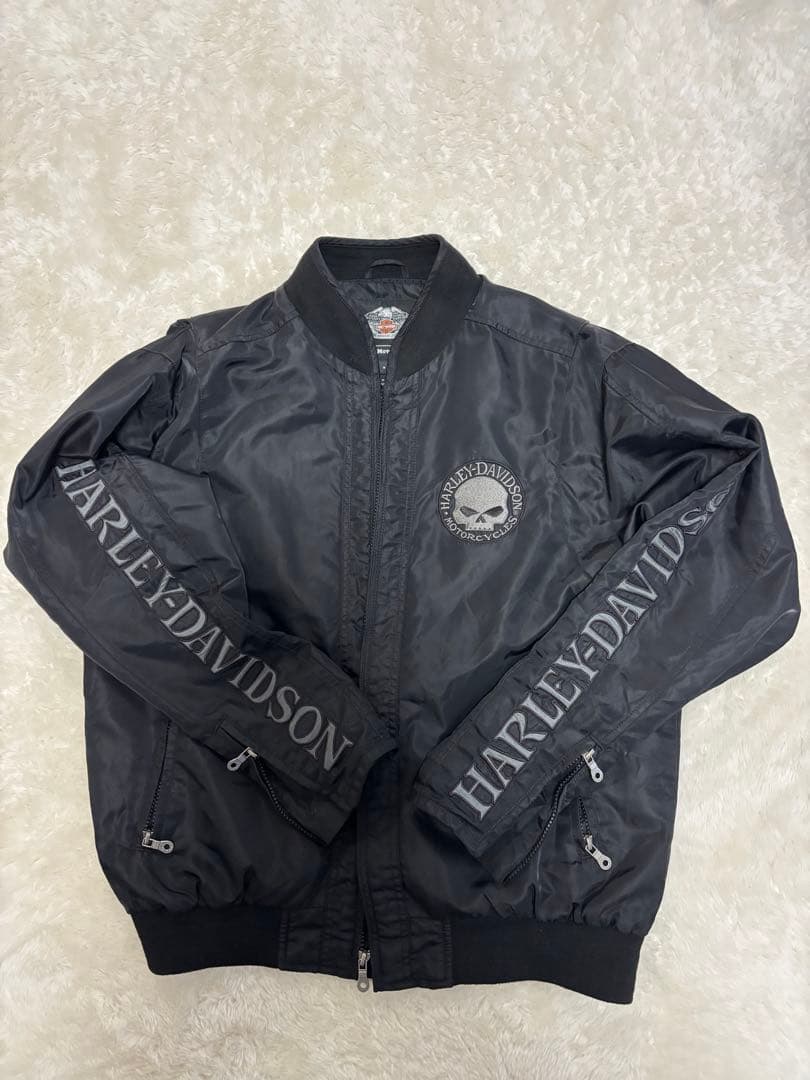 k-14R Harley-Davidson スカルロゴ ジャケット