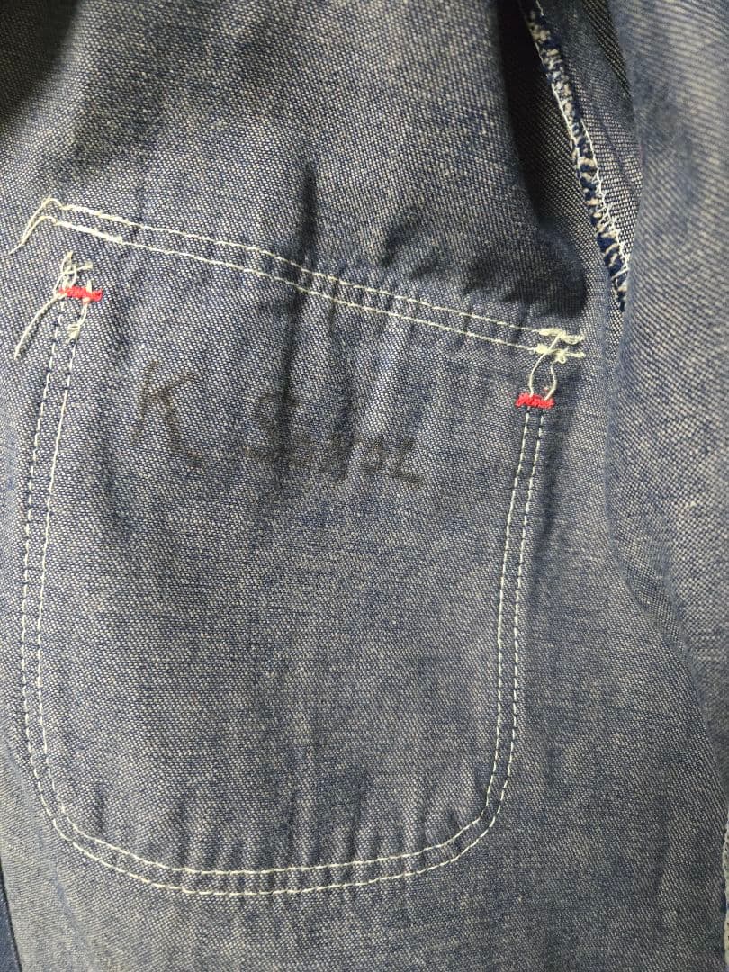 70s BLUE BELL Wrangler デニムカバーオール 38