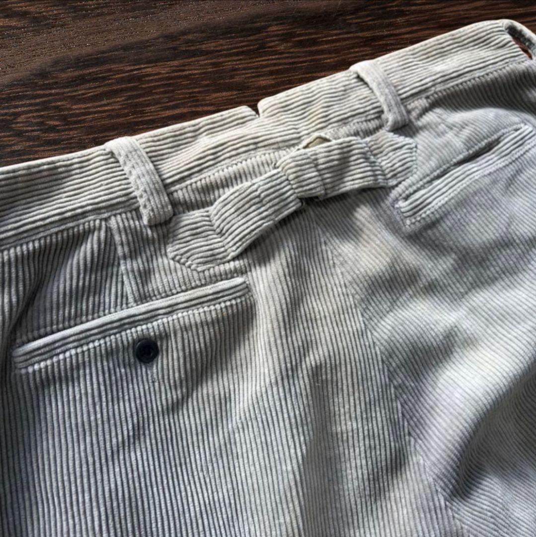 ​【至極】マカオ製 ポロラルフローレン 太畝コーデュロイ シンチバック 34L